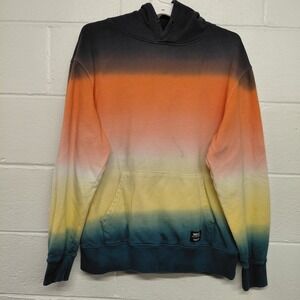 WESC Baggie 90s Tie Dye Hoodie Sweatshirt Mens SMALL Womens MEDIUM Hippie Retro